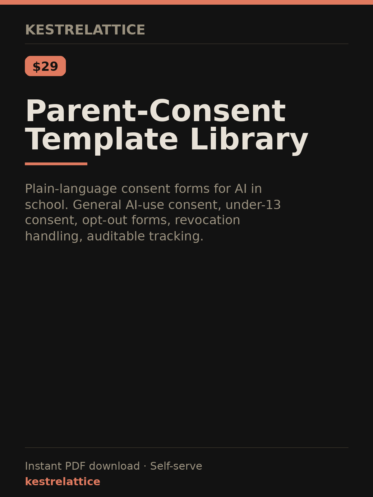 Parent-Consent Template Library cover