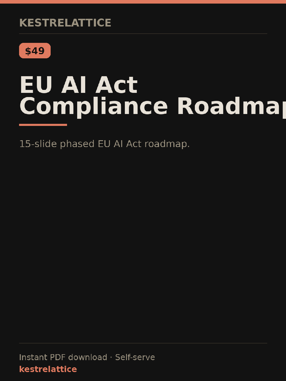 EU AI Act Compliance Roadmap cover