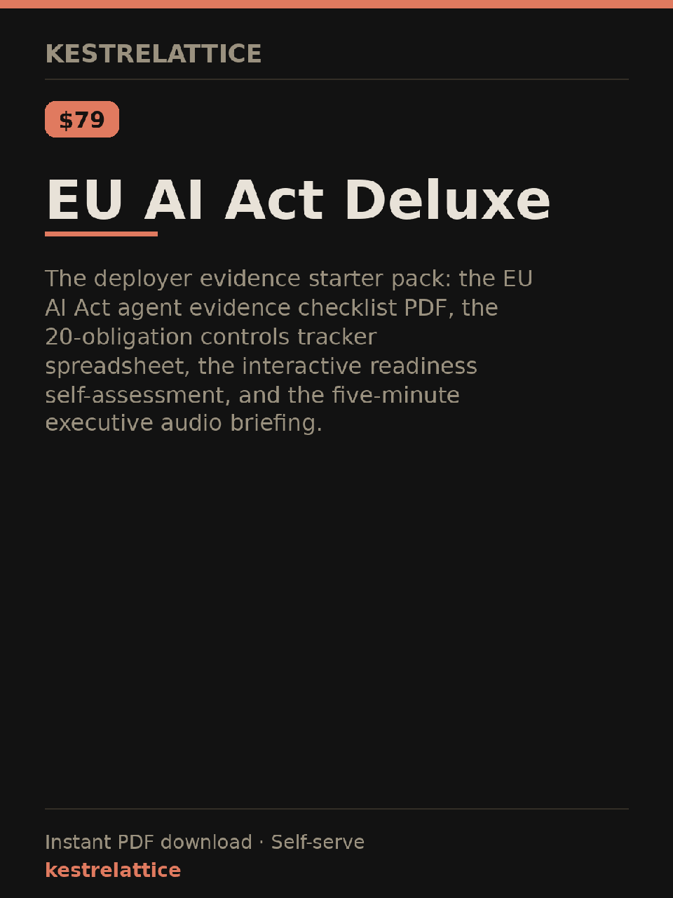 EU AI Act Deluxe cover