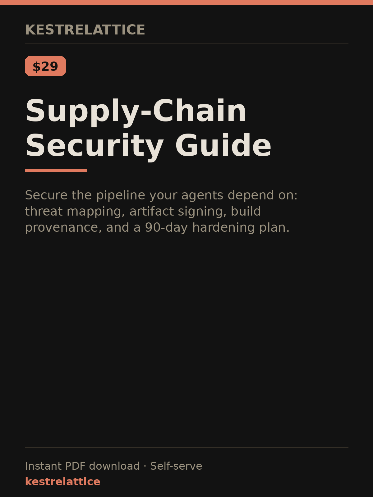 Supply-Chain Security Guide cover
